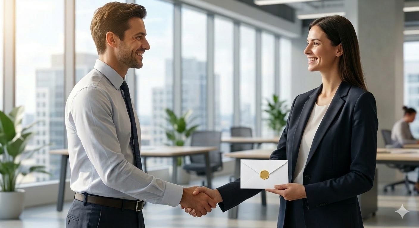 Uitreiking van een certificaat